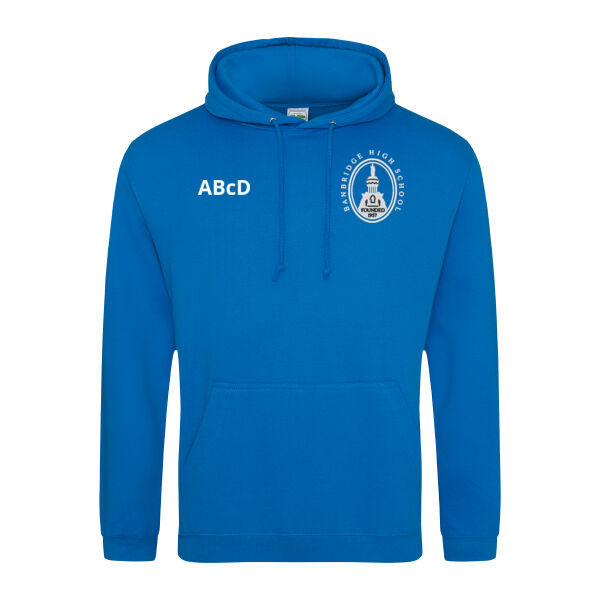 Banbridge High School Leavers Hoodie - Sapphire Thumbnail